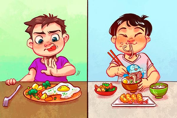 Как японские родители учат своих детей не быть разборчивыми в еде