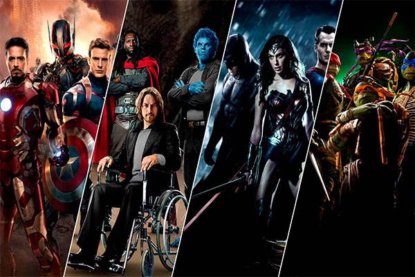 Ожидаемые фильмы Marvel и DC