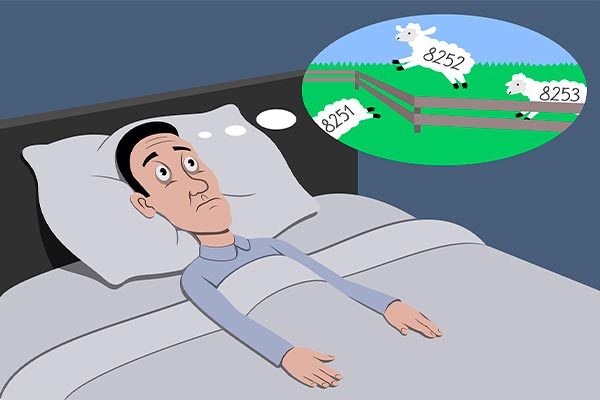 Не гонимся за мыслями, которые не дают уснуть всю ночь