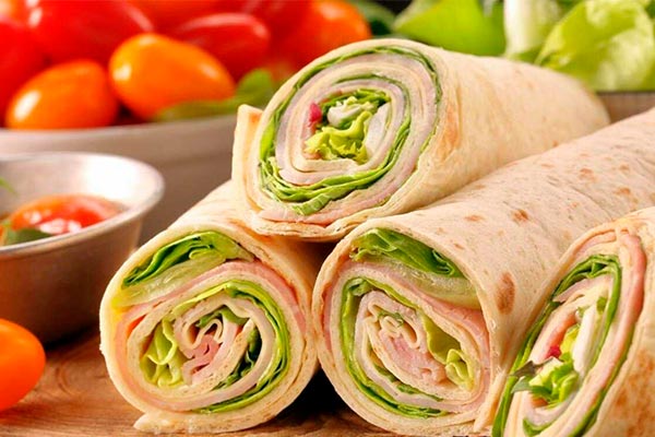 Вкусные начинки для лаваша