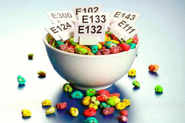 Пищевые добавки E-чисел