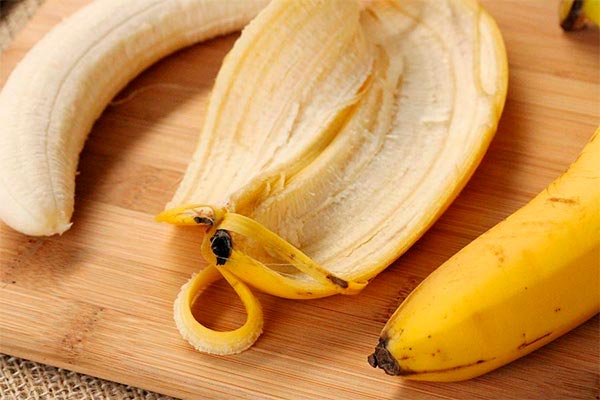 Способы использования кожуры от бананов